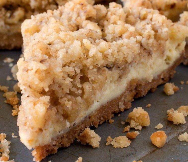 CREAM CHEESE BARS - loversrecipes