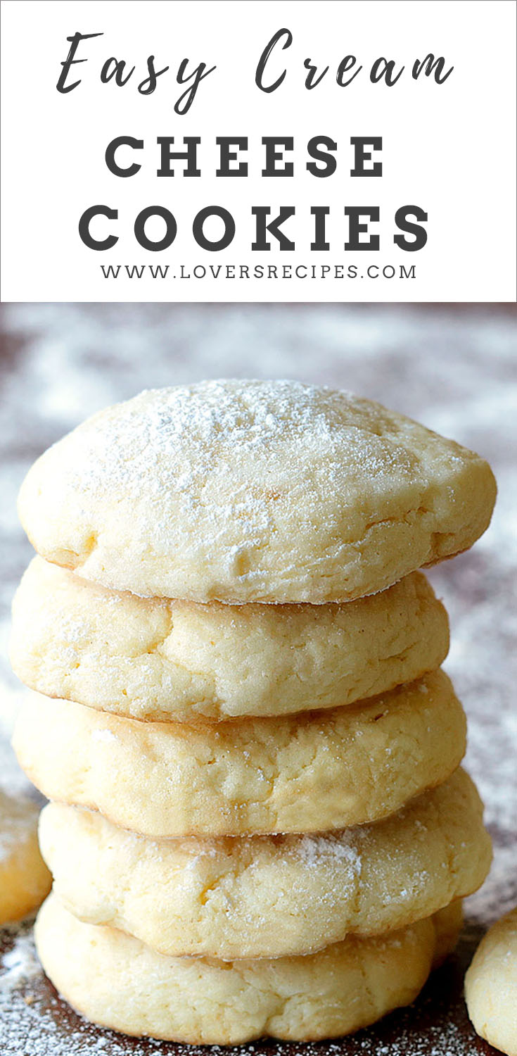 Easy Cream Cheese Cookies Loversrecipes   Recipes Kebabrecipes Chicken Yummy Food Homecooking Kitc 